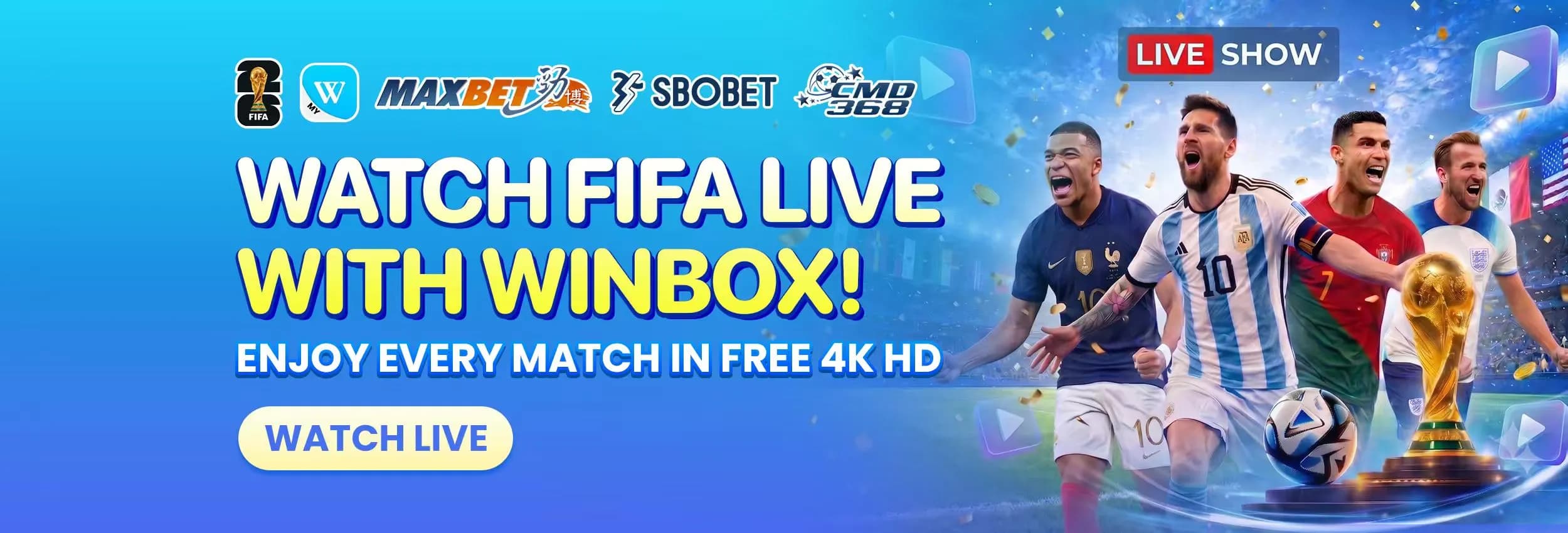 Watch FIFA live
